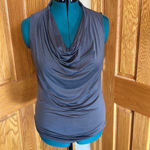 Slinky Worthington blouse silvery gray